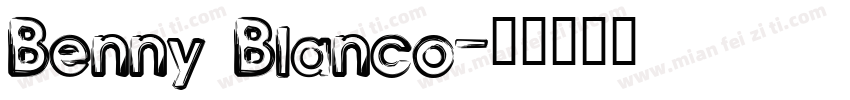 Benny Blanco字体转换